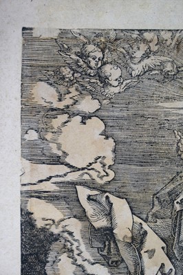 Lot 199 - Leyden (Lucas van, 1494-1533). St. Anthony the Hermit, circa 1521, engraving, and four others