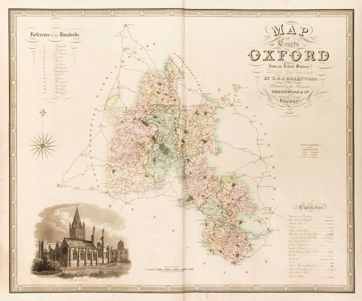 Lot 134 - Greenwood (C. & J.). Atlas of the Counties of England..., 2 volumes, 1834