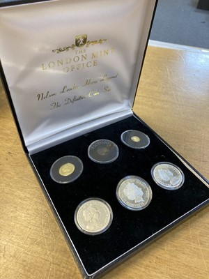 Lot 26 - Nelson, Coin Set from The London Mint Office
