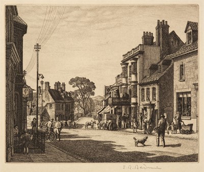 Lot 382 - Badmin (Stanley Roy, 1906-1989).  Wareham, Dorset, 1934, etching