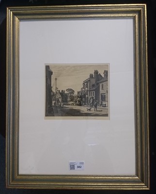 Lot 382 - Badmin (Stanley Roy, 1906-1989).  Wareham, Dorset, 1934, etching