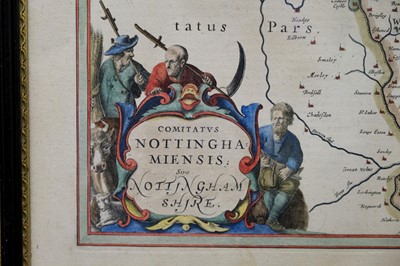 Lot 165 - Nottinghamshire. Speed (John), The Countie of Nottingham described..., circa 1627