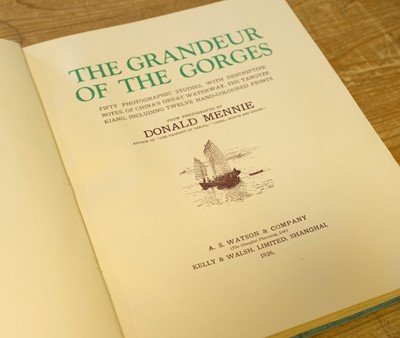 Lot 22 - Mennie (Donald). The Grandeur of the Gorges, 1926