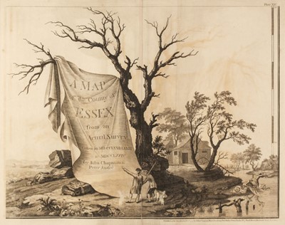 Lot 126 - Essex. Chapman J. & Andre P.), A map of the County of Essex, from an actual Survey..., 1777