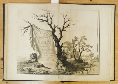 Lot 126 - Essex. Chapman J. & Andre P.), A map of the County of Essex, from an actual Survey..., 1777