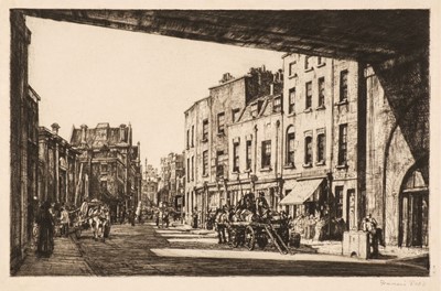 Lot 360 - British School. A collection of 24 etchings by various English artists, including Francis Dodd