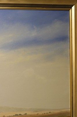 Lot 467 - Bonney (Peter, 1953-). Veldt Landscape, 1989, oil on canvas, signed