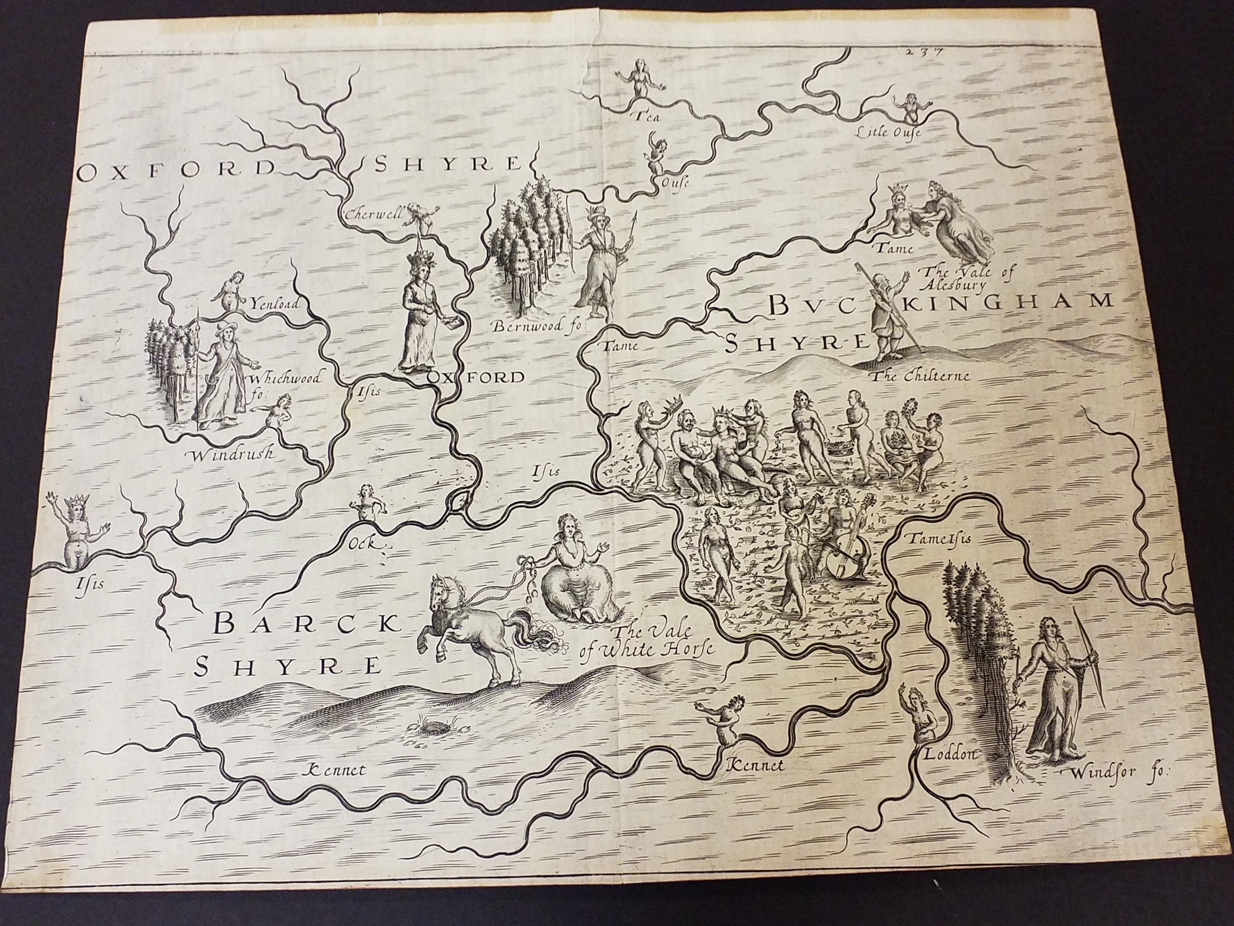 Lot 122 - Drayton (Michael). Four allegorical maps,