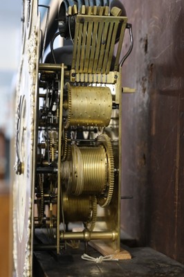 Lot 90 - Longcase Clock. A George III longcase clock by John Safley, Edinburgh