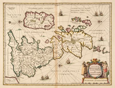 Lot 106 - British Isles. Jansson (Jan & Ortelius Abraham), Insularum Britannicarum..., circa 1646