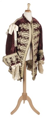 Lot 147 - Clothing. A gentleman's coat for theatre or fancy dress, late 19th century
