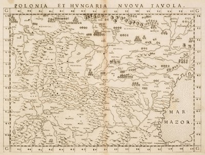 Lot 169 - Poland. A collection of 16 maps, 16th - 19th century