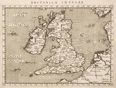 Lot 100 - British County Maps. A collection of 80 maps, 16th - 19th century