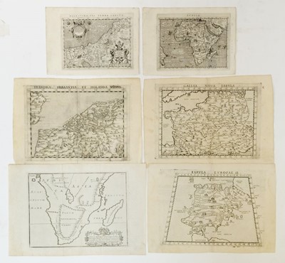 Lot 130 - Foreign Maps. A collection of approximately 220 maps, 16th - 19th century