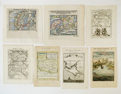 Lot 130 - Foreign Maps. A collection of approximately 220 maps, 16th - 19th century