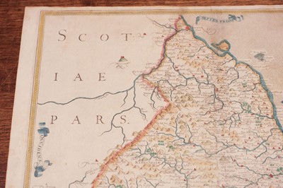 Lot 195 - Northumberland. Saxton (Christopher), Northumbriae Comitatus..., 1579