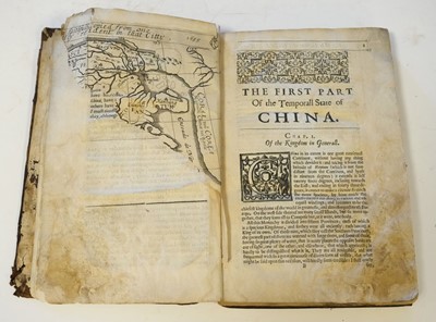 Lot 34 - Semedo (Alvarez). The History of that Great and Renowned Monarchy in China, 1655