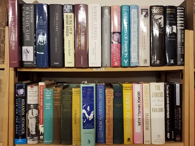 Lot 143 - Literary Biographies. A large collection of modern literary biographies & related