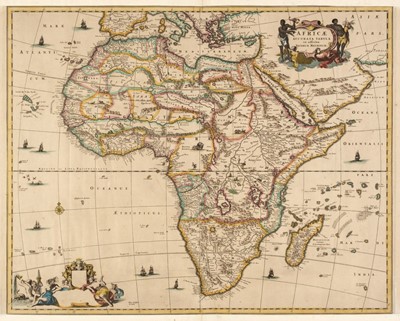 Lot 88 - Africa. Dapper (Olfert), Africae Accurata Tabula ex Officina Jacobum Meursium, 1686 or later
