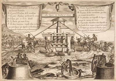 Lot 30 - Rochefort, Charles de. Histoire Naturelle et Morale des Iles Antilles de l'Amerique, 1665