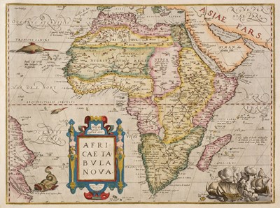 Lot 89 - Africa. Ortelius (Abraham), Africae Tabula Nova, 1570 -1612