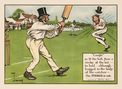 Lot 355 - Crombie (Charles). Laws of Cricket, [1907]