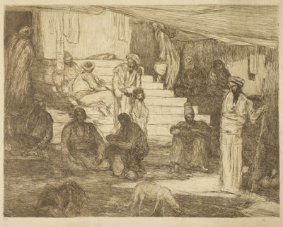 Lot 66 - Bauer (Marius 1867-1932). In Stamboul, and other etchings