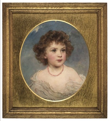 Lot 289 - Sant (James 1820-1916). Sybil, circa 1907, oil on board