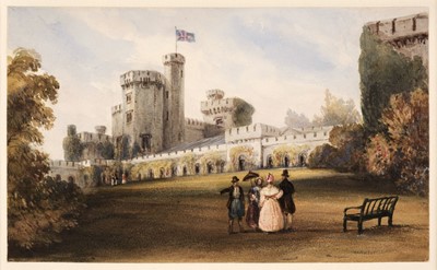 Lot 313 - Martens (Conrad, 1801-1878). East Cowes Castle, Isle of Wight, watercolour