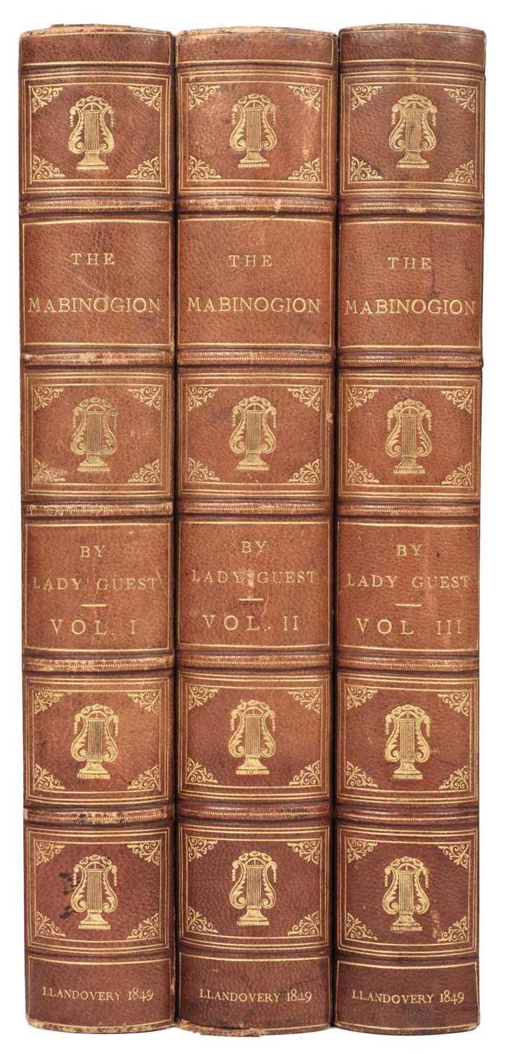 Lot 322 - Guest (Lady Charlotte). The Mabinogion from the Llyfr Coch o Hergest..., 1849