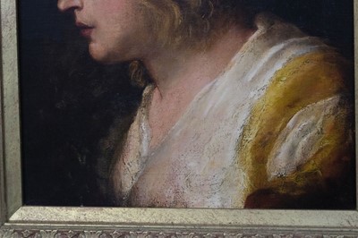 Lot 255 - Rubens (Peter Paul, 1577-1640, follower of). Head of a Woman in Profile, 17th century