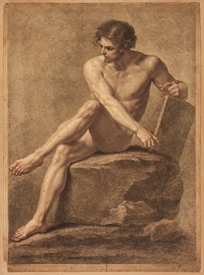 Lot 231 - Bartolozzi (Francesco, 1727-1815). An Academy Nude, 1799