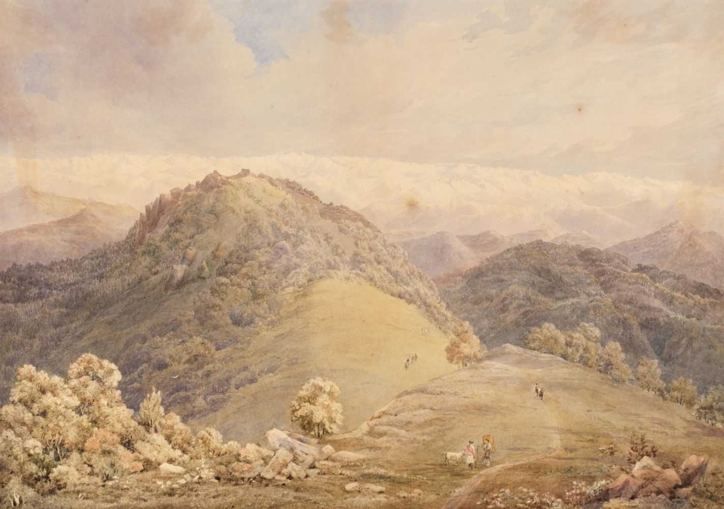 Lot 15 - India. A View in the Himalayas, mid 19th century