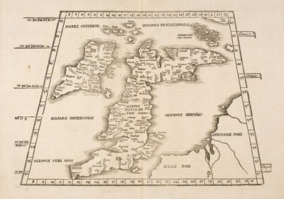 Lot 110 - British Isles. Waldseemuller (Martin), Untitled map of the British Isles, Lyons, 1535