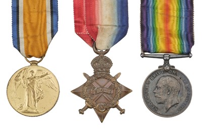 Lot 523 - WWI Medals. WWI 'Gallipoli' casualty croup to Sergeant A. Brewer, Royal Dublin Fusiliers