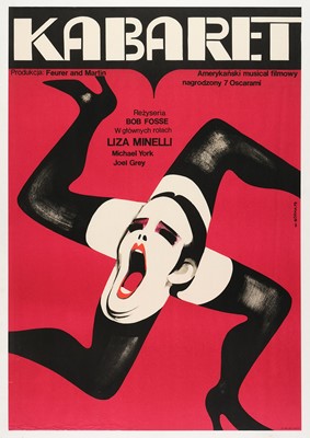 Lot 385 - Film poster. Cabaret (Kabaret), 1972