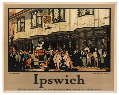 Lot 400 - L.N.E.R. Travel Poster. Ipswich, artwork by Fred Taylor (1875-1963)