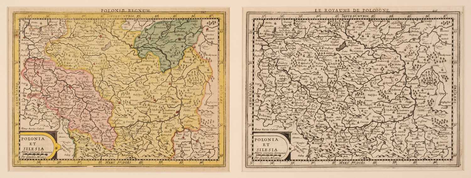 Lot 171 - Poland. Mercator (Gerard), Polonia et Silesia, 1630 - 32