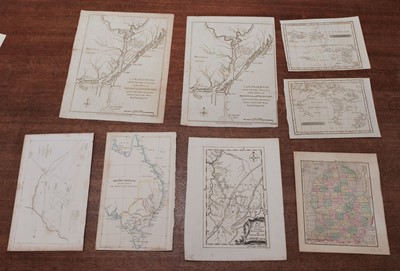 Lot 210 - Foreign Maps. A collection of approximately 150 maps, 18th & 19th century