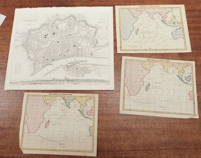 Lot 211 - Foreign Maps. A collection of approximately 300 maps, 18th - 20th century