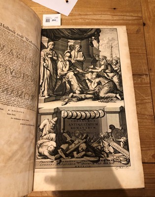 Lot 293 - Graevius (Johann Georg). Thesaurus Antiquitatum Romanarum, 12 volumes, 1694-99