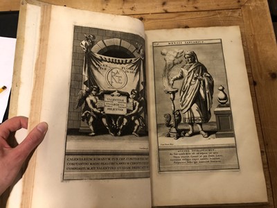 Lot 293 - Graevius (Johann Georg). Thesaurus Antiquitatum Romanarum, 12 volumes, 1694-99