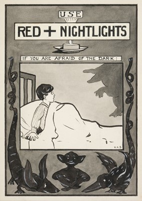 Lot 347 - Shaw (V.A., 20th century). Use Red Cross Nightlights, if you are afraid of the dark!