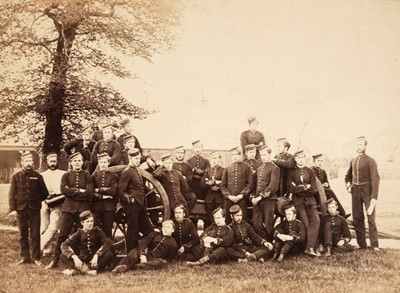 Lot 53 - Franco-Prussian War. An assorted group of photographs and maps, c. 1870s