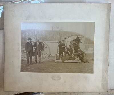 Lot 53 - Franco-Prussian War. An assorted group of photographs and maps, c. 1870s