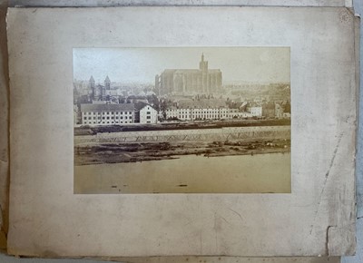 Lot 53 - Franco-Prussian War. An assorted group of photographs and maps, c. 1870s