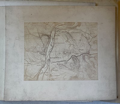 Lot 53 - Franco-Prussian War. An assorted group of photographs and maps, c. 1870s