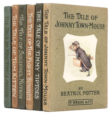 Lot 392 - Potter (Beatrix). The Tale of Johnny Town-Mouse, 1st edition, 2nd issue, 1918