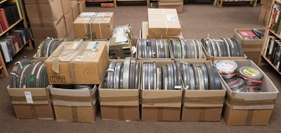 Lot 116 - Tippett (Michael 1905-1997). A large collection of film reels and tapes