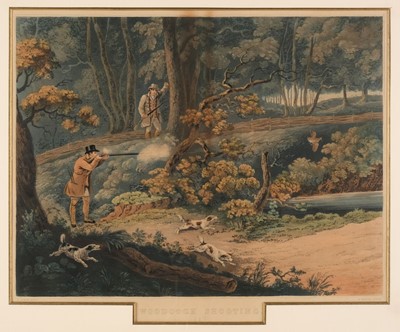 Lot 341 - Reeve (Richard Gilson). Woodcock Shooting (1), circa 1813